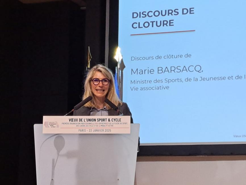 Marie Barsacq : "Vous pouvez compter sur moi"