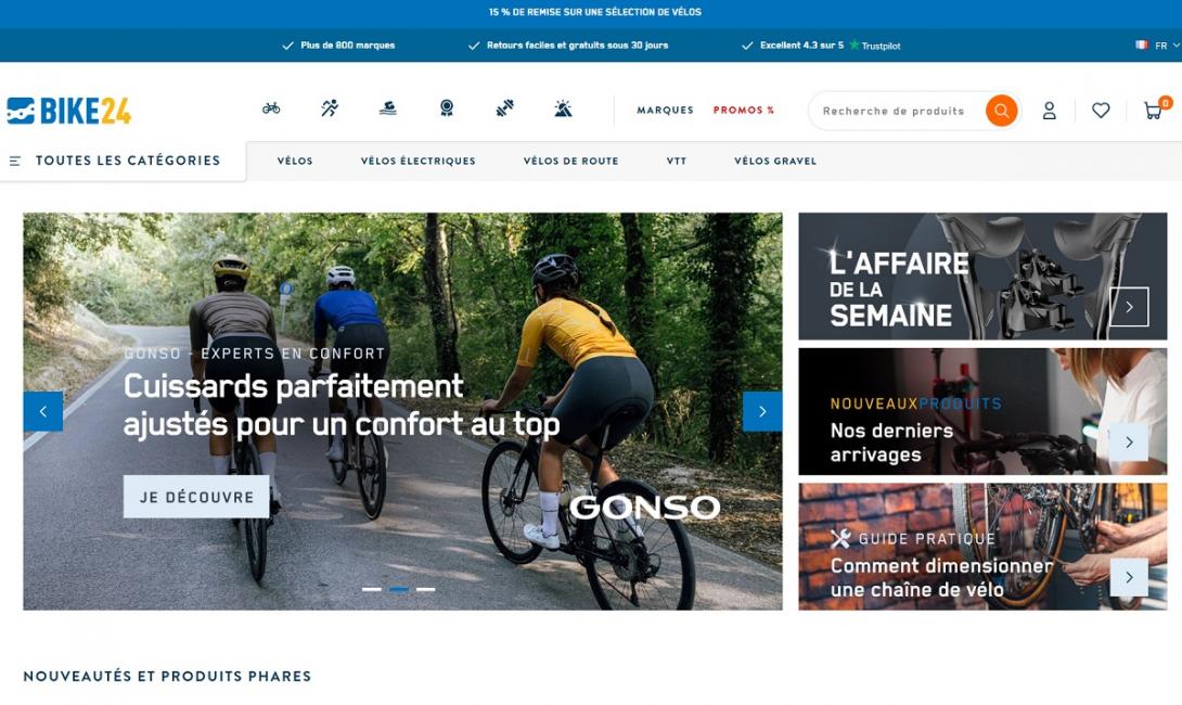 Bike 24 prolonge son accord de crédits bancaires 