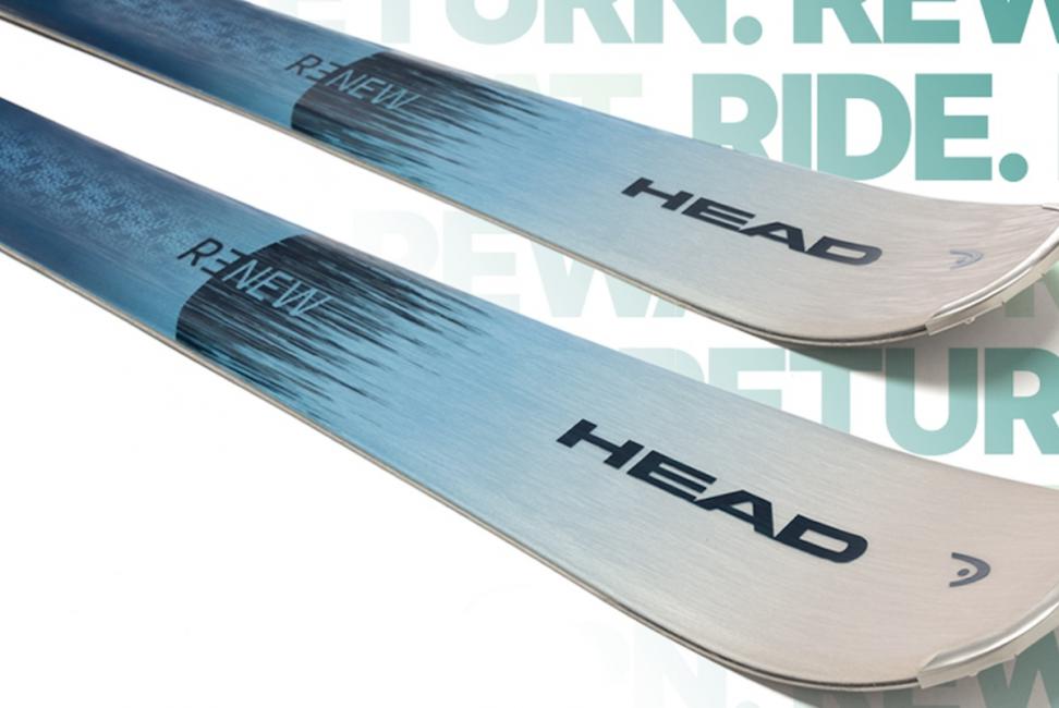 Head lance des skis réutilisables et recyclables