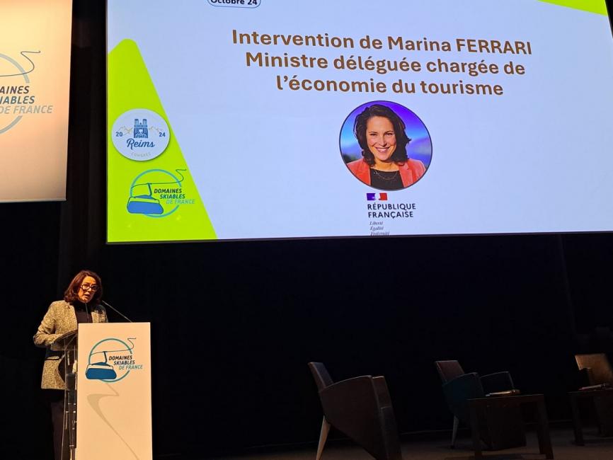 Marina Ferrari : « Les JOP 2030 ? Une vitrine d’un tourisme de montagne responsable et durable »